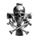 Five ghosts door