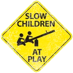 SL0W CHILDREN AT PLAY
