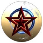 Sparkling Red Star