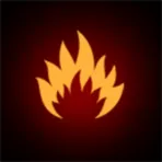 Bathed in Flame