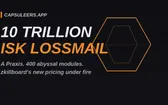 A Praxis, 400 Abyssal Modules and a 10 Trillion ISK Lossmail: zkillboard's New Pricing Has r/Eve Talking