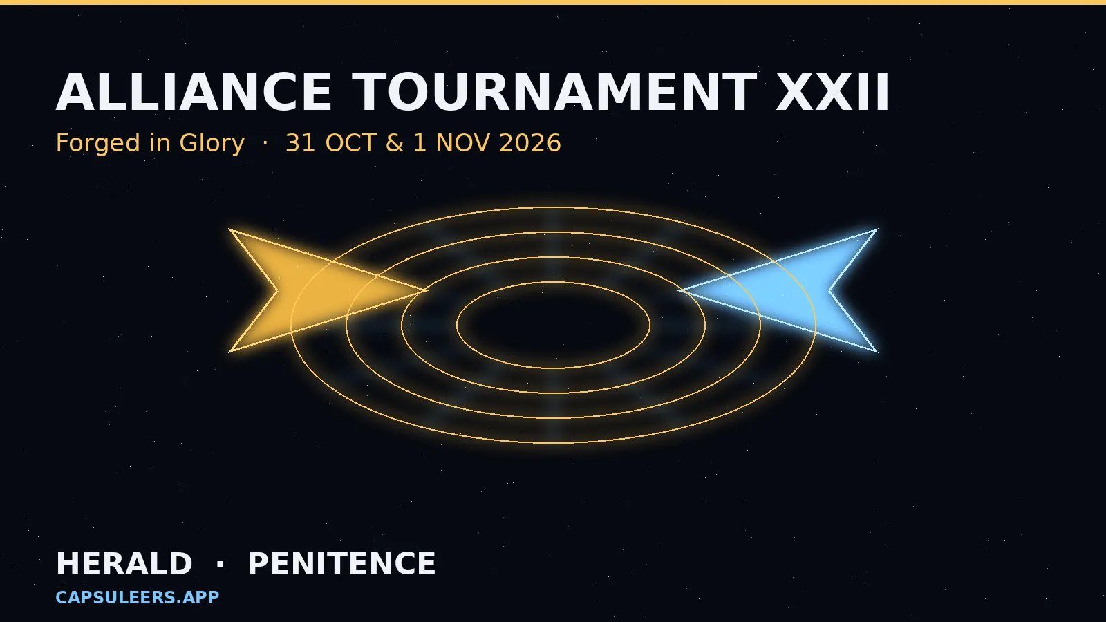 Alliance Tournament XXII Finals Are Two Weeks Away: Herald and Penitence, the Amarr Prize Ships Players Already Call "Broken"