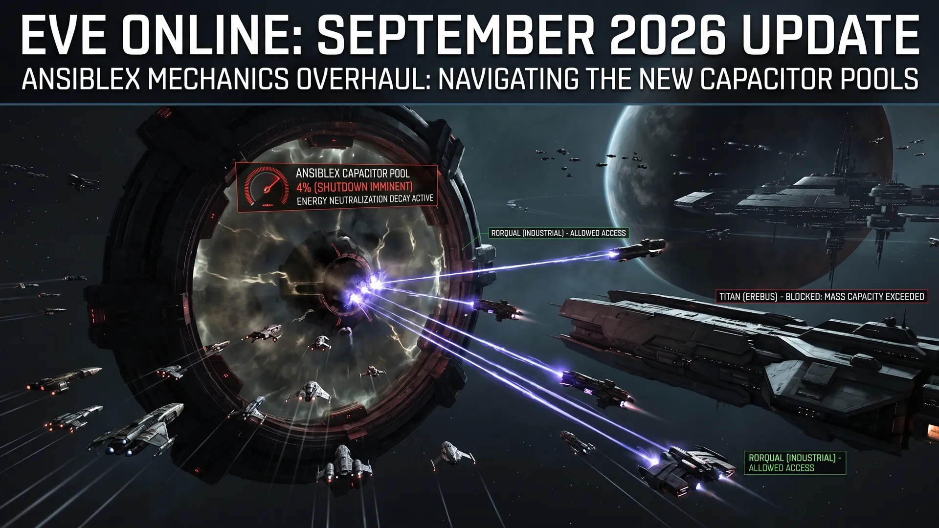 EVE Online September 2026 Update: Navigating the New Ansiblex Jump Gate Mechanics