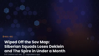 Wiped Off the Sov Map: How Siberian Squads Lost Deklein and The Spire in Under a Month