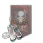 Dark Blood Crystal Tag
