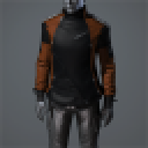 Men's 'Outlaw' Jacket (Burnt Orange)
