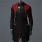 Men's 'Esquire' Coat (red/gold)