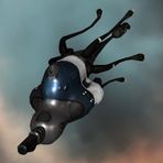 Mutated 'Excavator' Ice Harvesting Drone