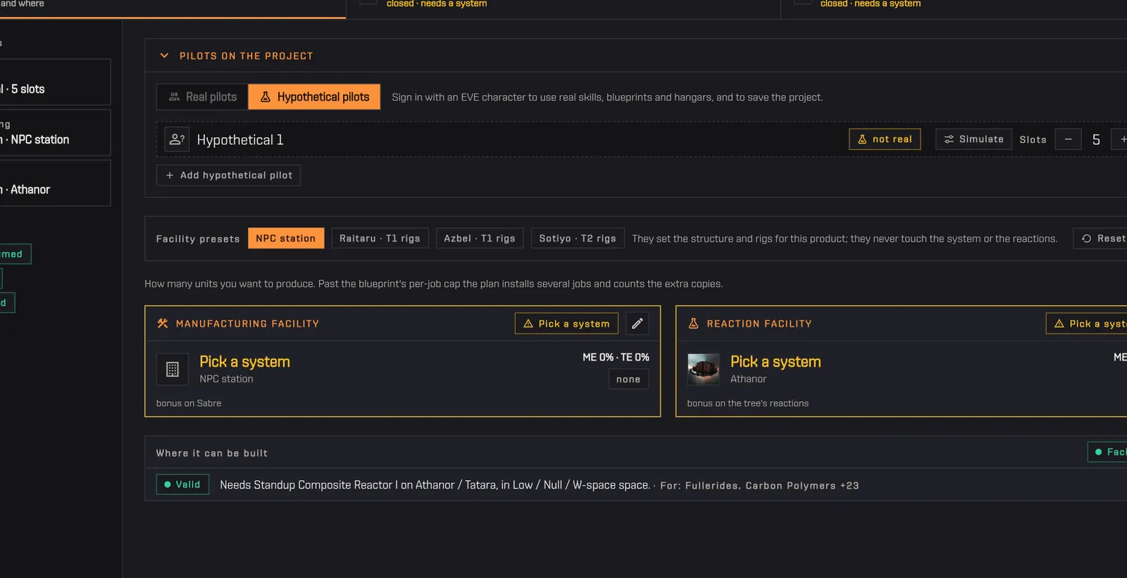 Typing Sabre in the product search and opening its plan